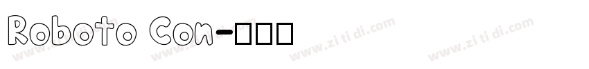 Roboto Con字体转换